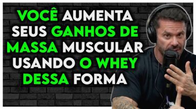 QUANDO SUBSTITUIR A REFEIÇÃO SÓLIDA POR WHEY PROTEIN? PARA GANHAR MÚSCULO | Renato Cariani Ironcast