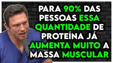 QUANTIDADE MÍNIMA NECESSÁRIA DE PROTEÍNA PARA GANHAR MASSA MUSCULAR? COM OU SEM HORMÔNIOS Paulo Muzy