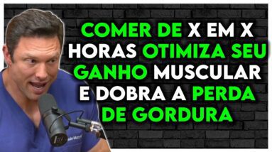 COMER DE 3 EM 3 HORAS É O IDEAL PARA GANHAR MÚSCULO E PERDER GORDURA? | Paulo Muzy À Deriva Podcast