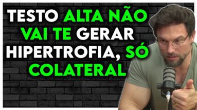 PORQUE TANTO FAZ SE A TESTOSTERONA ESTÁ ALTA OU BAIXA PARA HIPERTROFIA? | Paulo Muzy Ironcast