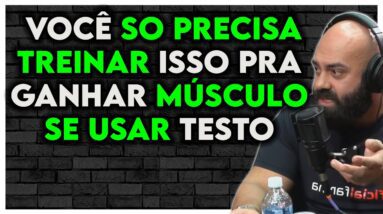 O QUÃO PESADO VOCÊ PRECISA TREINAR SE USAR TESTOSTERONA? PRA GERAR HIPERTROFIA! | Kaminski Ironberg