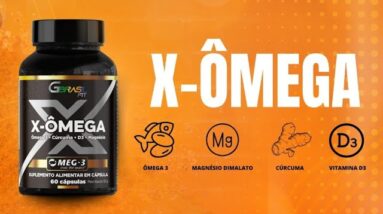 💊 Veja como ganhar 1 pote de X-Ômega (Ômega 3 + Magnésio Dimalato + Cúrcuma + Vitamina D3)!